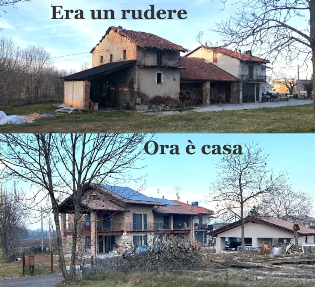 Edificio rurale prima del recupero